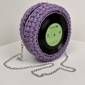 Чанта от грамофонни плочи - "Виолетова Опера"